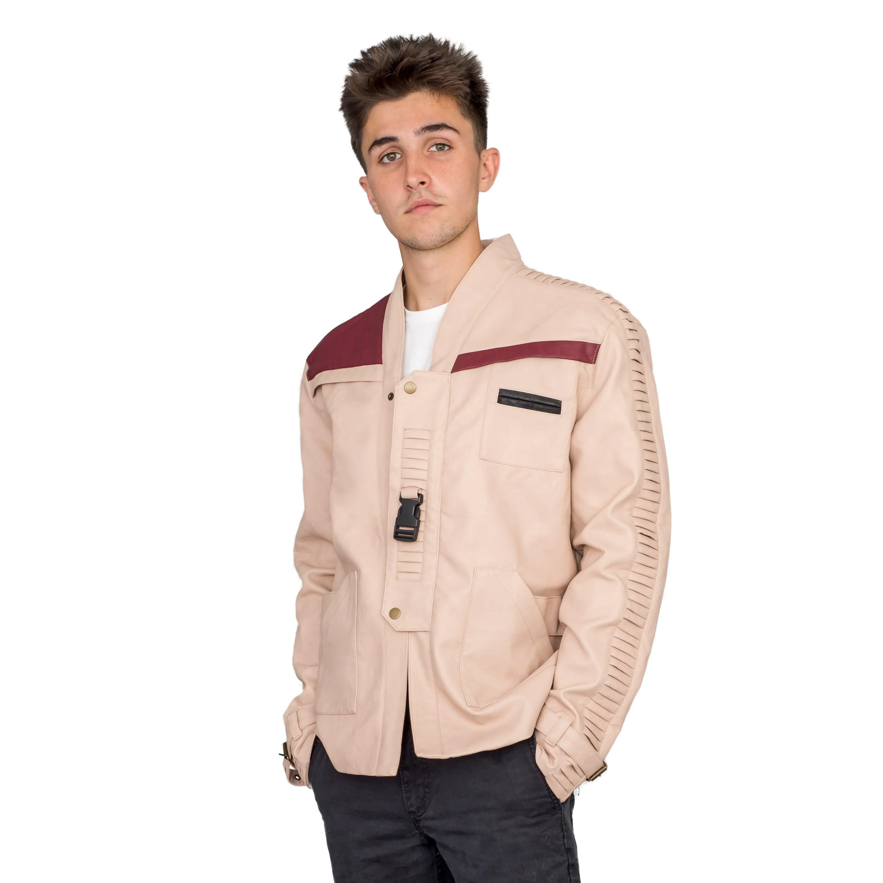 Star Wars Adult Unisex Finn Character Halloween Cosplay Costume Jacket - Image 5