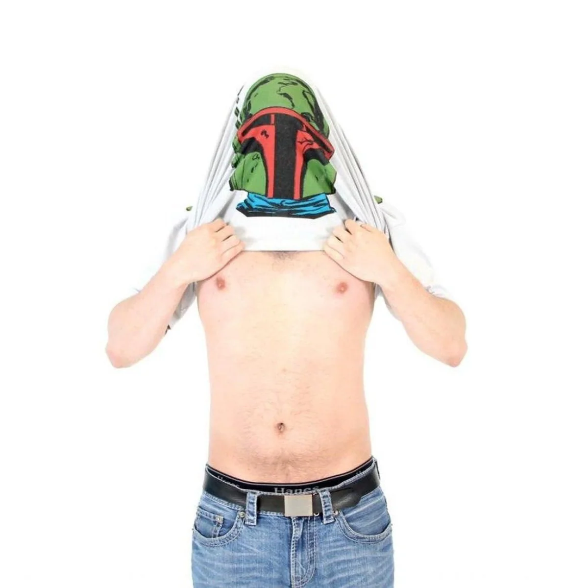 Star Wars I Am Boba Fett Flip T-Shirt - Image 2