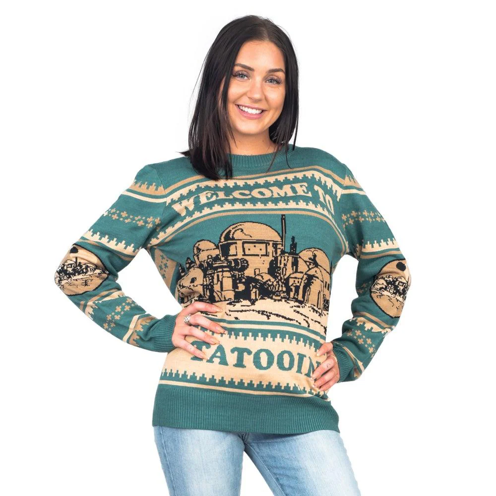 Star Wars Welcome to Tatooine Adult Unisex Ugly Christmas Sweater - Image 2