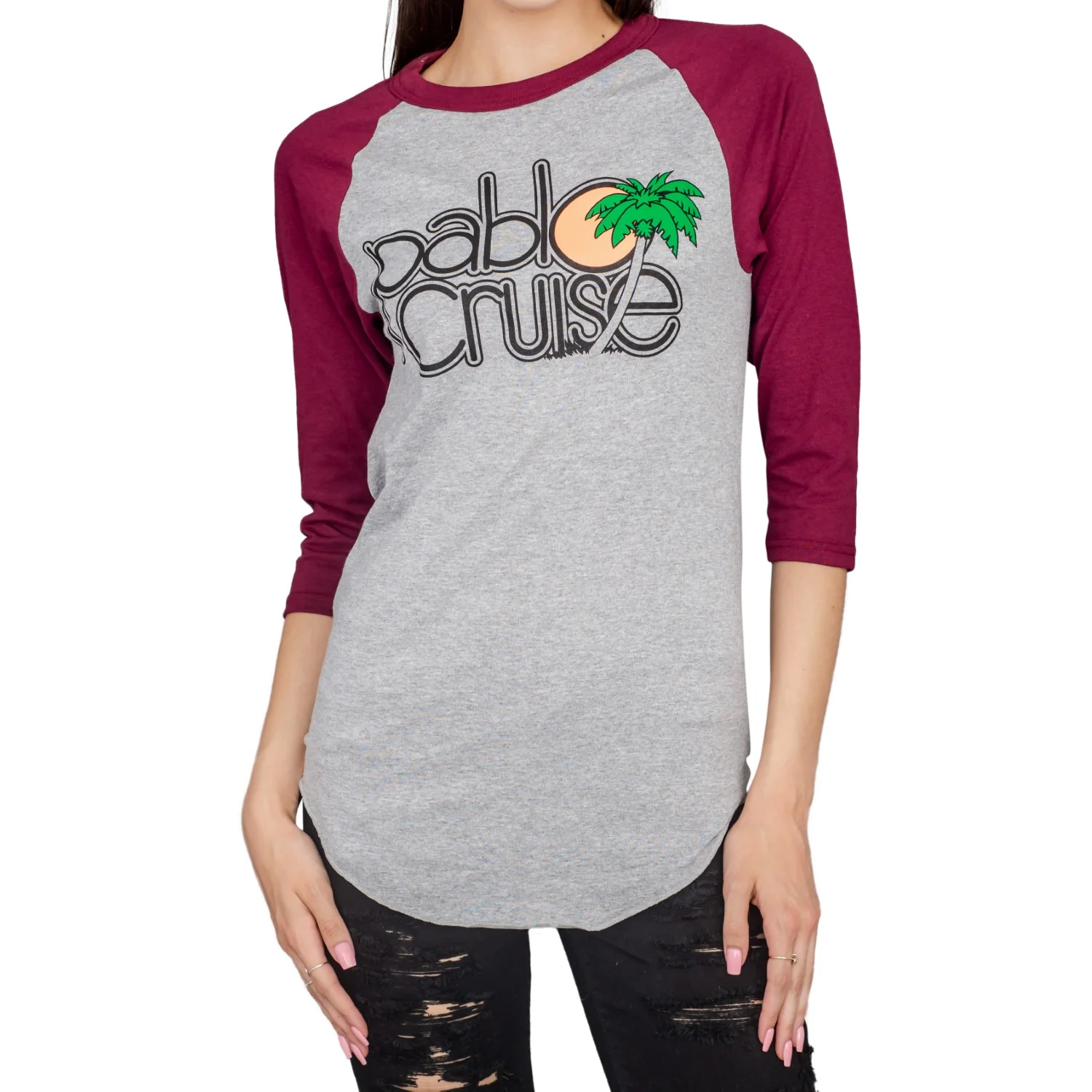Step Bros Pablo Cruise Adult Unisex Replica Raglan Halloween Cosplay Costume T-Shirt - Image 7