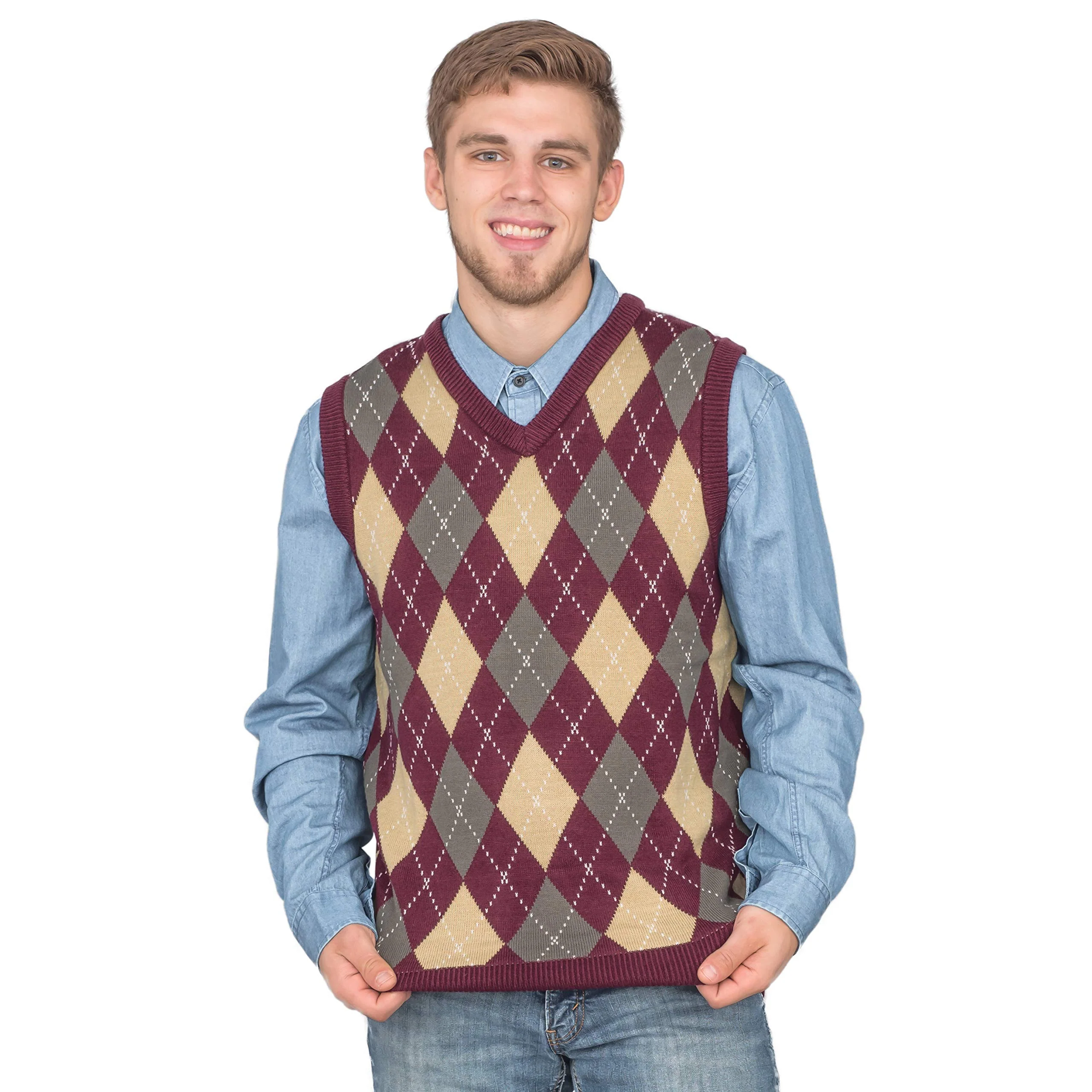 Step Brothers Sweater Vest Halloween Costume - Image 2