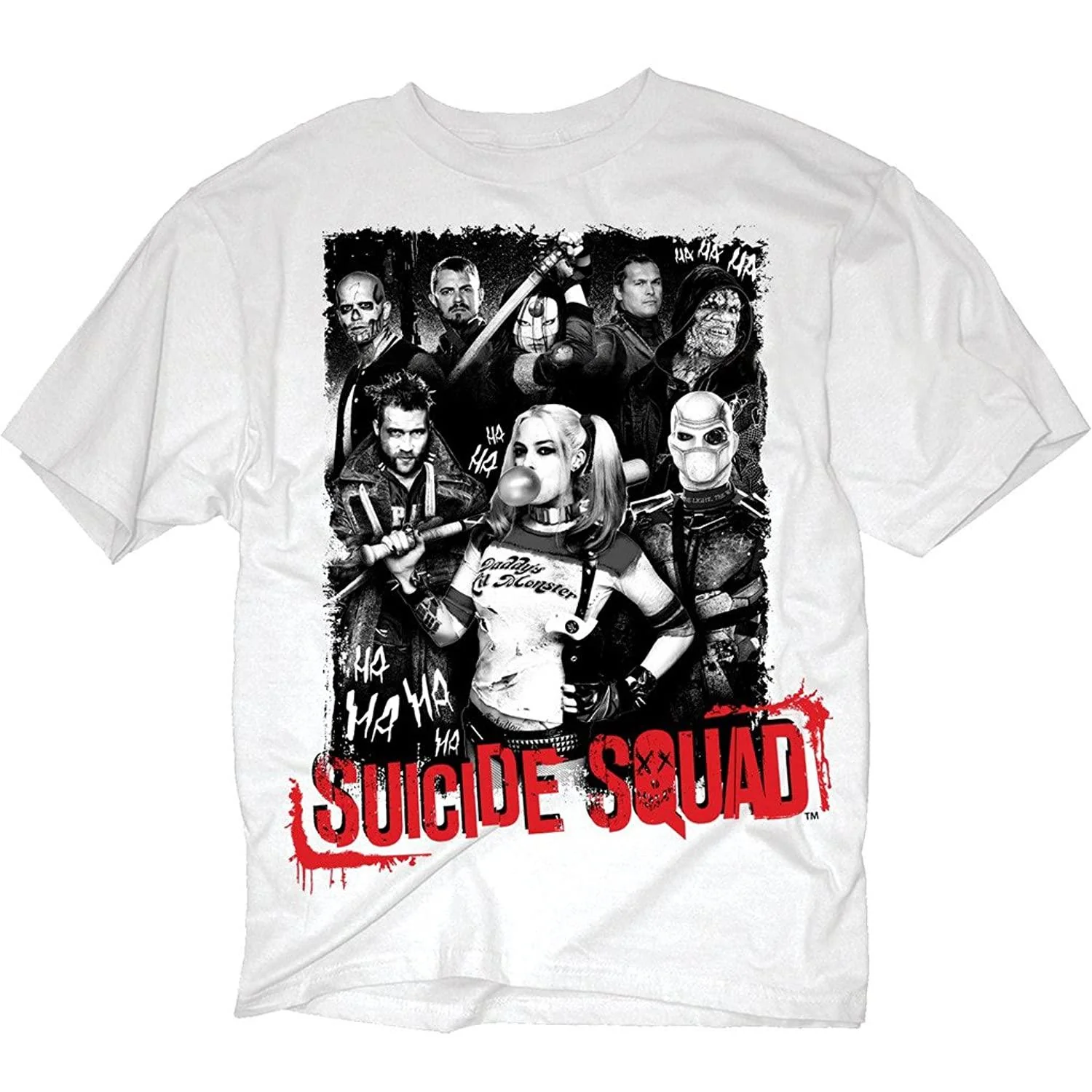 Suicide Squad Group Poster T-shirt - Image 3