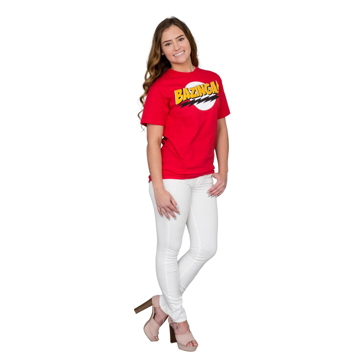 The Big Bang Theory Bazinga! Replica Unisex Halloween Cosplay Costume T-shirt - Image 6