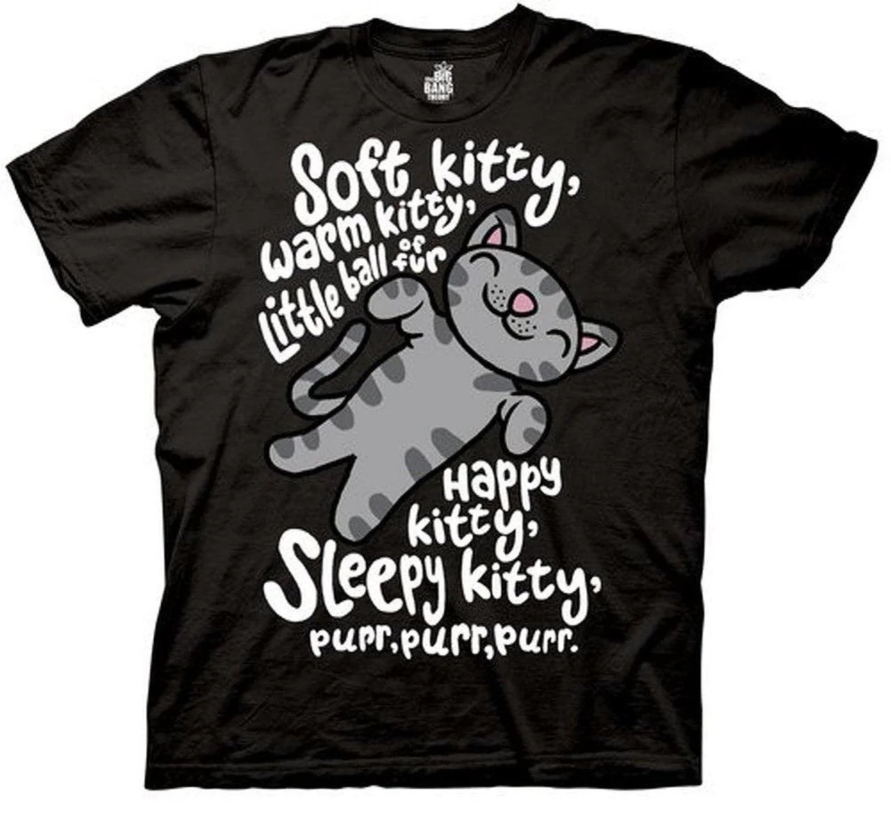 The Big Bang Theory TV Series Replica Soft Kitty Warm Kitty Adult Unisex T-Shirt - Image 2