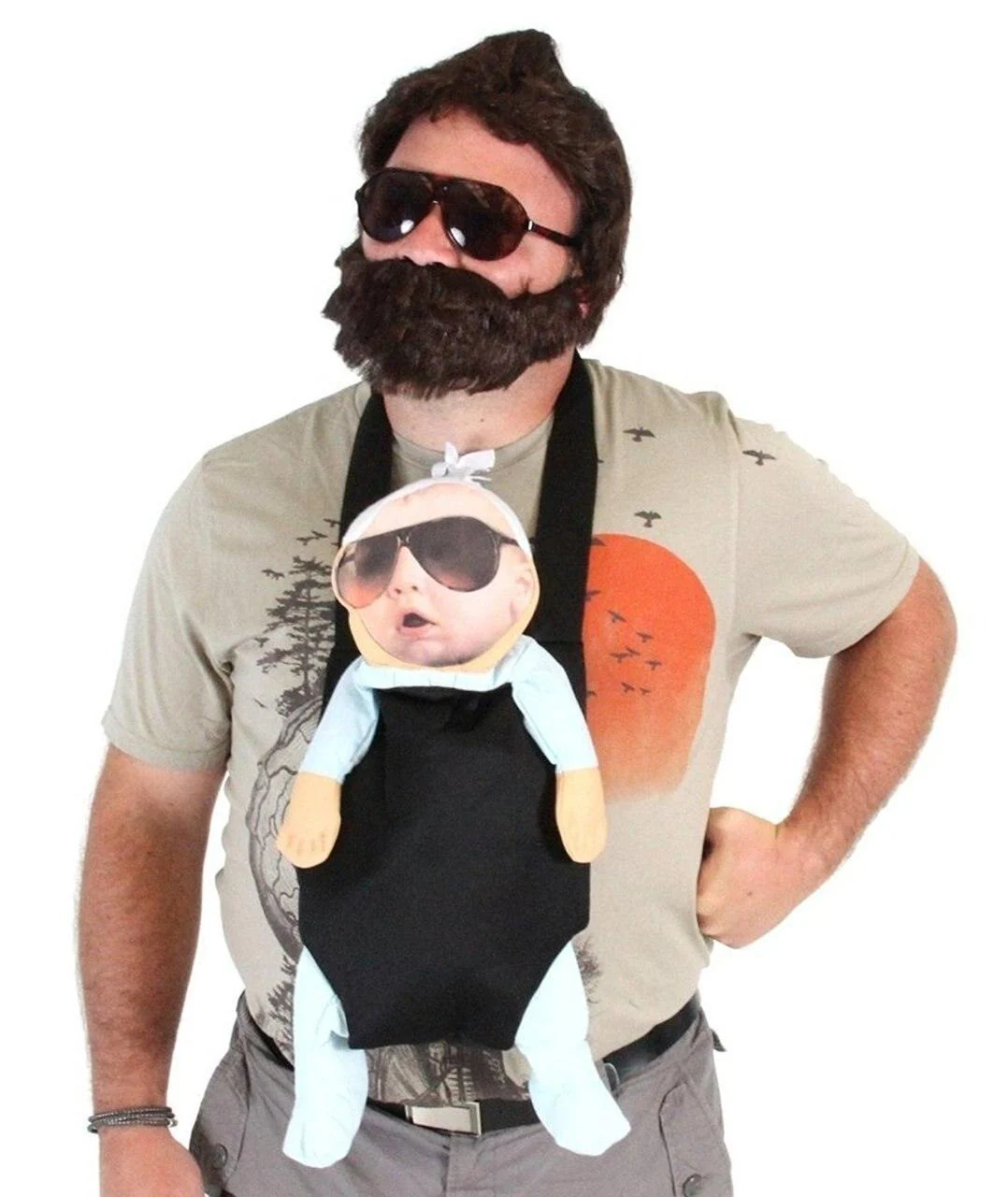 The Hangover Alan Carlos Adult Unisex Halloween Cosplay Costume Kit