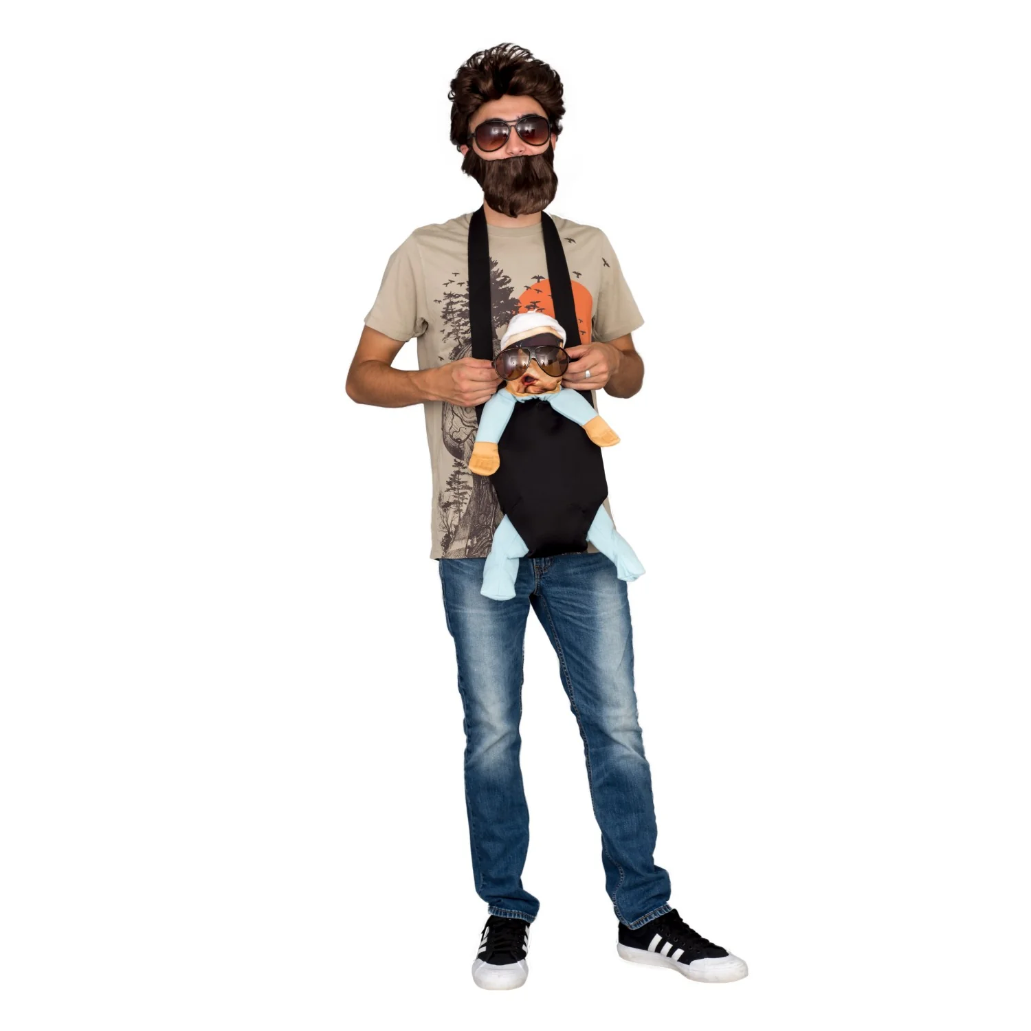 The Hangover Alan Carlos DELUXE Halloween Cosplay Costume Kit - Image 9