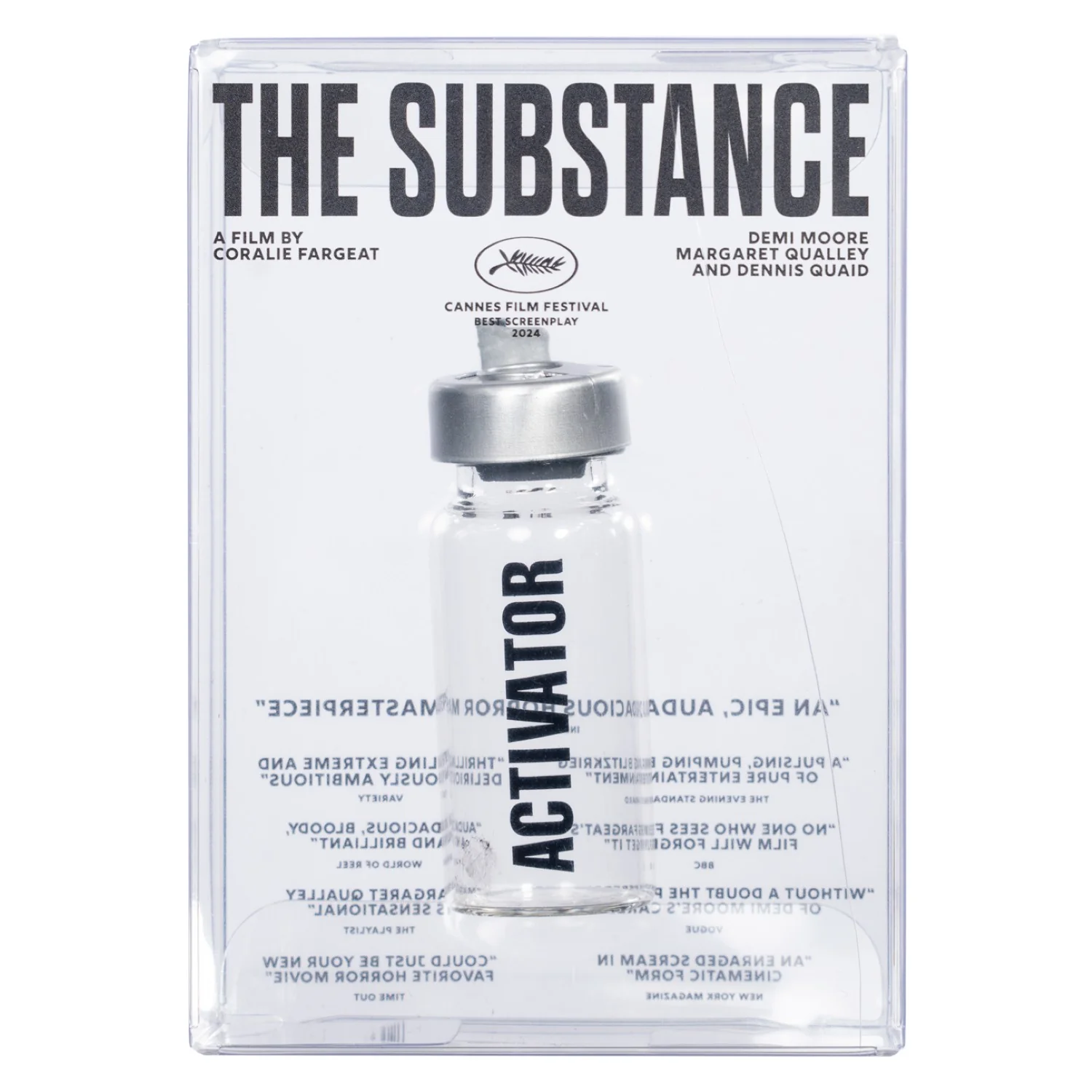 The Substance Activator Serum Vial Collectable Box Halloween Costume Movie Prop Accessory for Adult Cosplay - Image 2