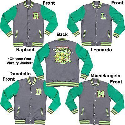 TMNT Adult Unisex Athletic Fan Favorite Varsity Jacket