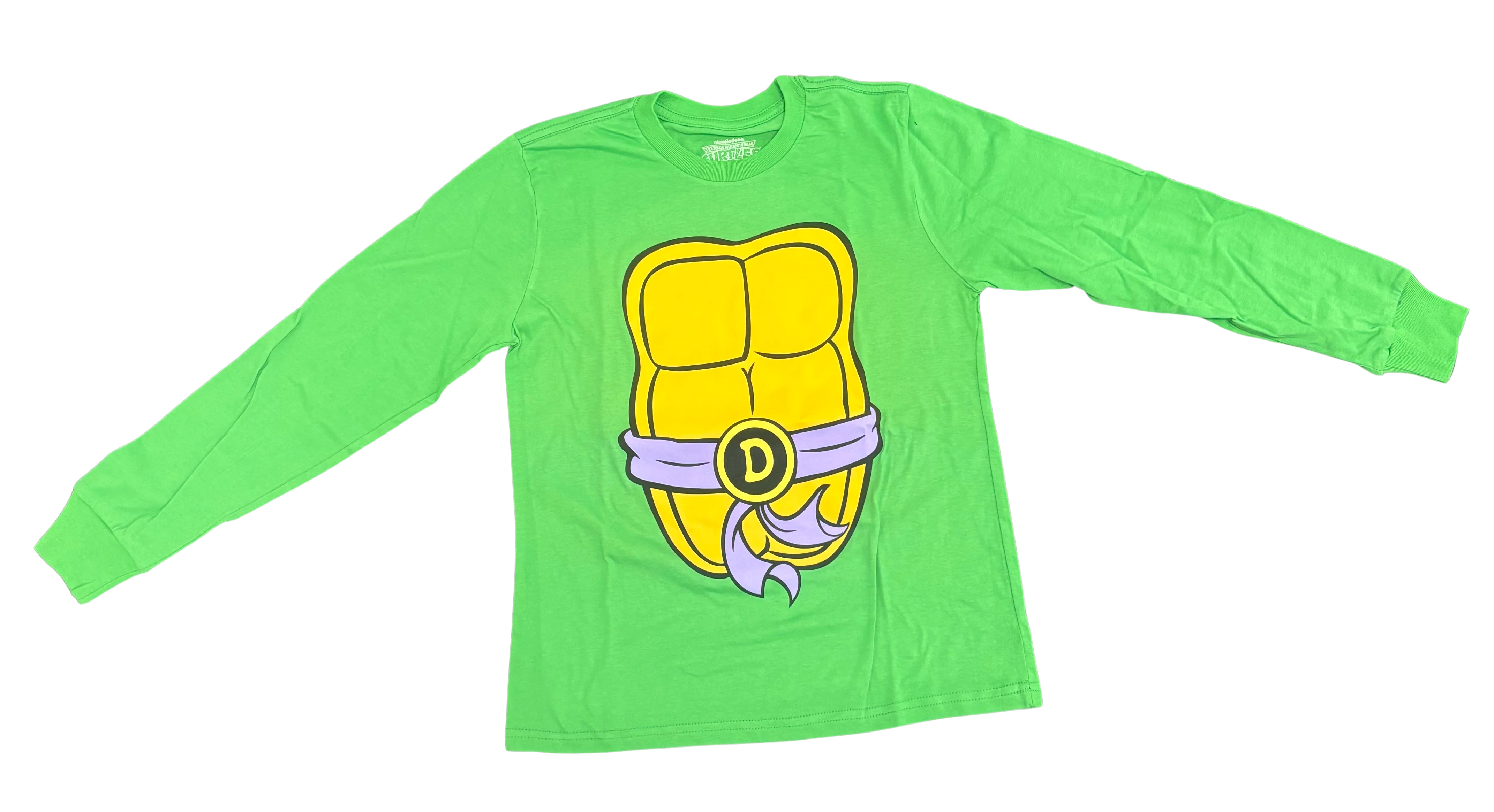 TMNT Donatello Halloween Cosplay Costume Youth Long Sleeve T-Shirt - Image 4
