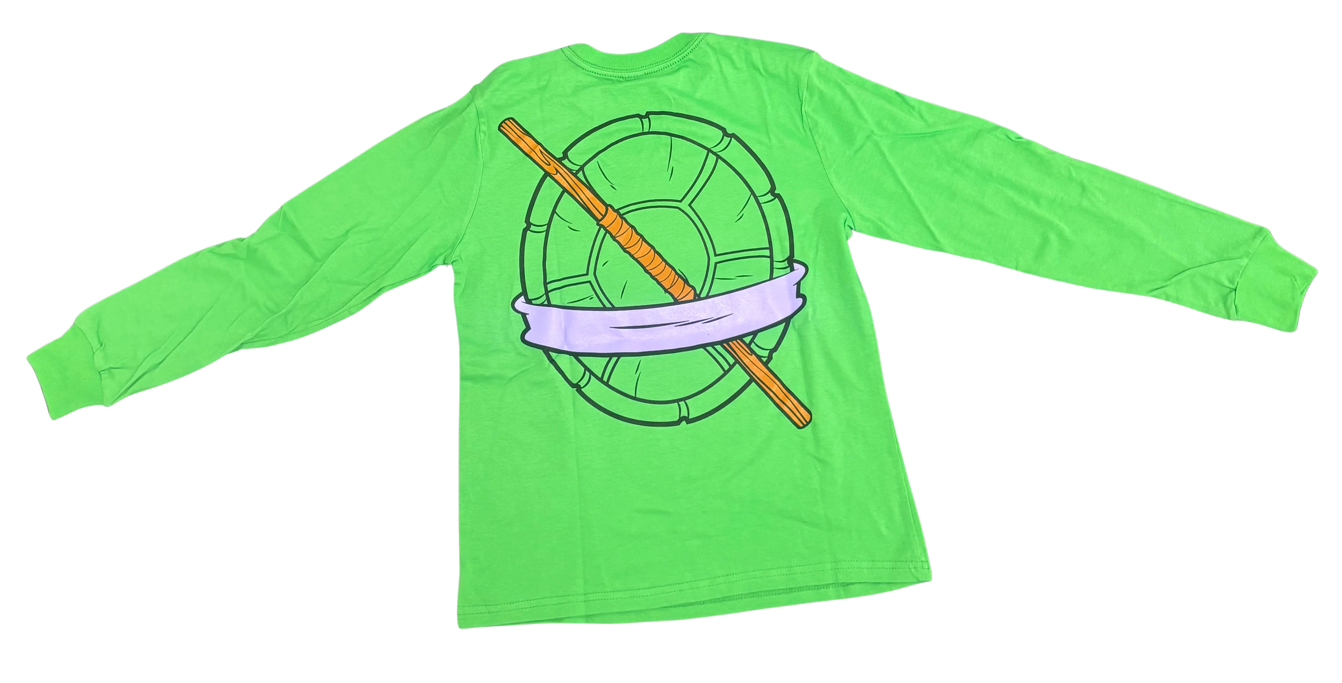TMNT Donatello Halloween Cosplay Costume Youth Long Sleeve T-Shirt - Image 5