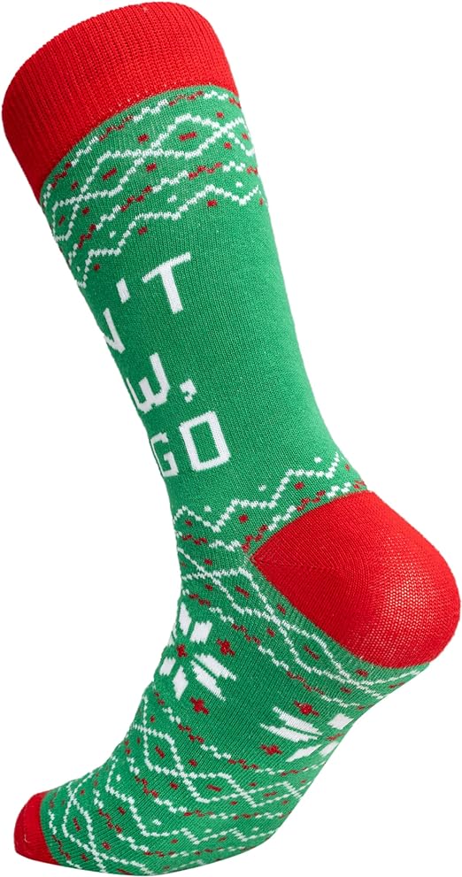 Todd and Margo Christmas Vacation Movie Funny Quote Adult Socks - Image 4