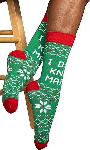 Todd and Margo Christmas Vacation Movie Funny Quote Adult Socks - Image 6