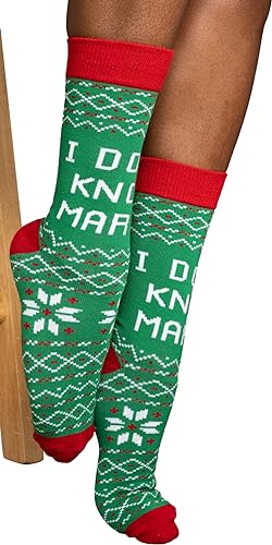 Todd and Margo Christmas Vacation Movie Funny Quote Adult Socks - Image 7