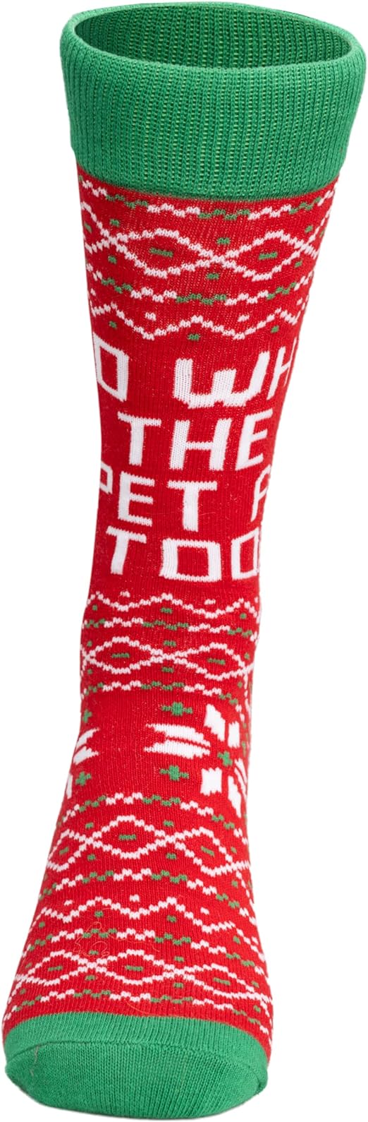 Todd and Margo Christmas Vacation Movie Funny Quote Adult Socks - Image 9