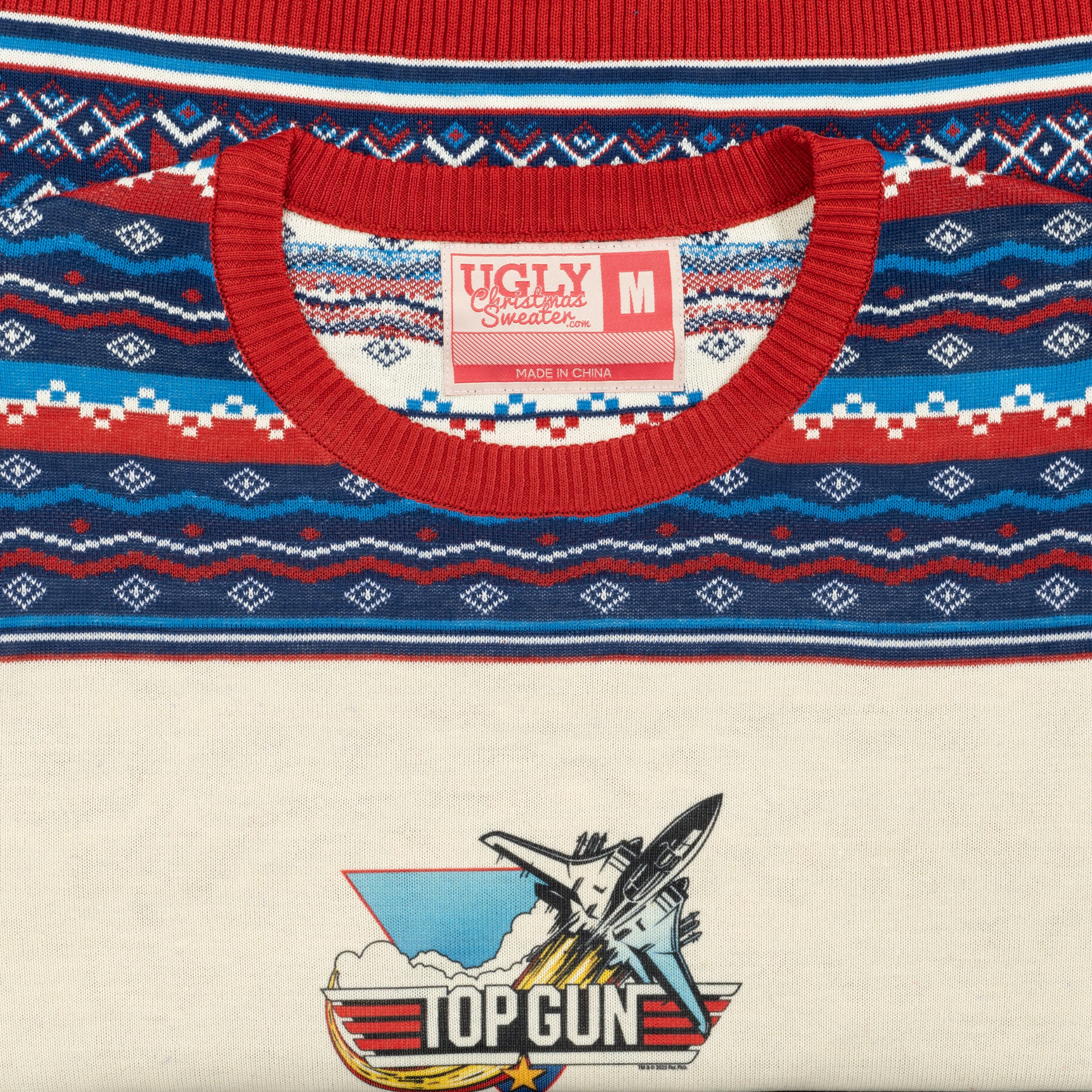 Top Gun Fighter Jet Christmas Sweater - Image 11
