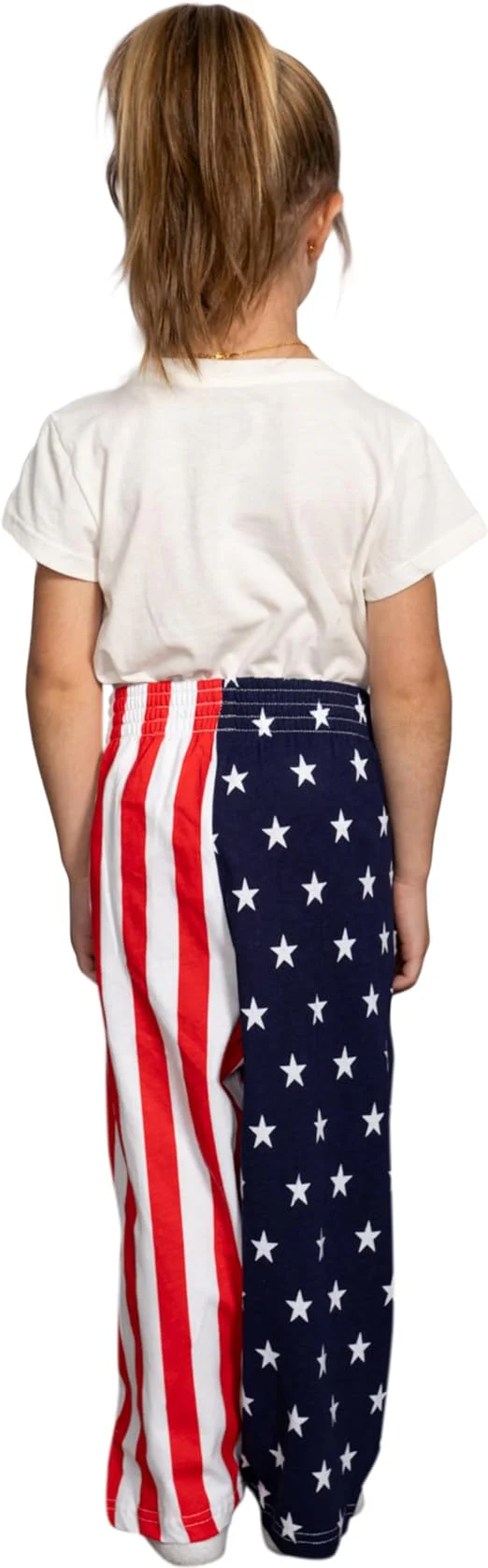 USA Flag Kids Pants Patriotic Stars Lounge Pajama Pants - Image 6