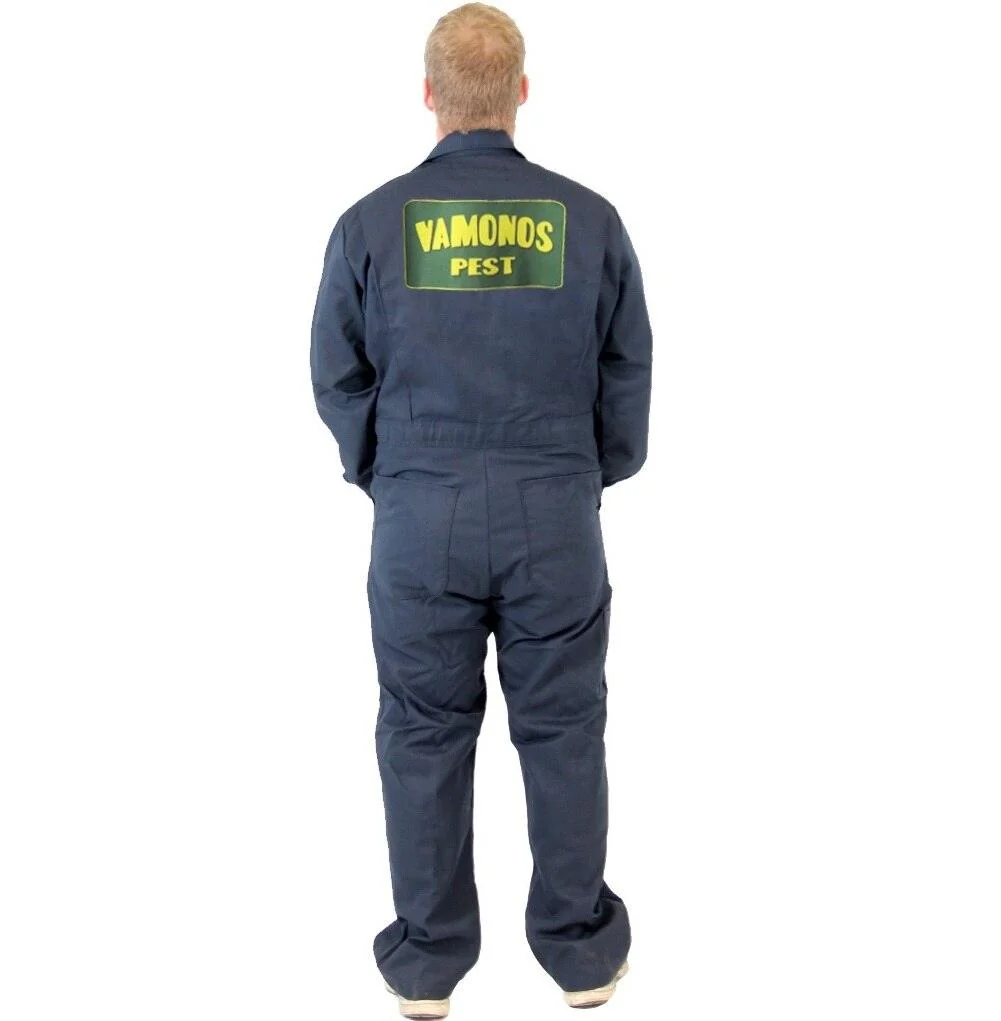 Vamonos Pest Navy Suit Jumpsuit Adult Unisex Halloween Cosplay Costume