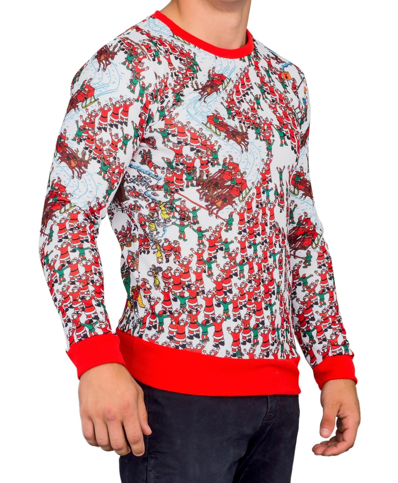 Where is Waldo Santa Sleds Long Sleeve Sweater - Image 4